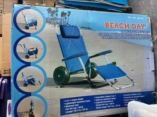 Beach day lounge combo 2in1 - beach,
