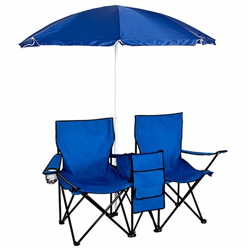 Double portable folding picnic - double,